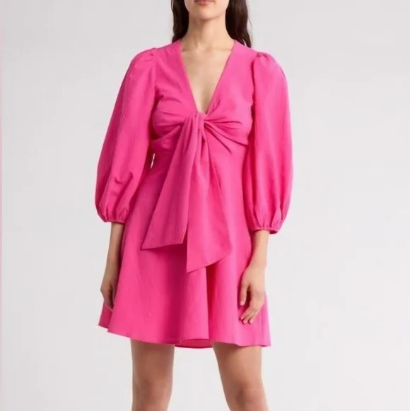 Kate Spade Vibrant Pink Mini Dress - Picture 1 of 4